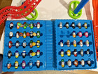 2010 60 Mighty Beanz Lot Slam N Smash Orange Flip Track Case Machinez F1 Set