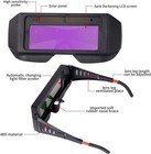 Proffesional Solar Auto Darkening Welding Glasses Eye Shield Tig Mig Plasma Cut