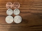 2025 P   D Penny  Nickle    Dime 6 Coins
