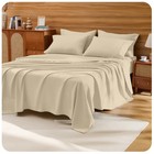 Full Set- 6 Piece Breathable   Cooling Sheets   Ultra-soft Hotel Luxury Bed S   