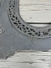 Antique Architectural Cast Iron Metal Fireplace Door Screen Victorian Arch
