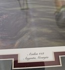 Augusta National No  13 Art By Marci Rule Signed In Gold Marker Vtg 2001