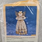 Sunrise Safety Pin Bead Birthstone Angel Ornament Kit April Diamond Makes 4 Nos