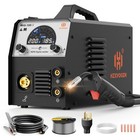 200amp Mig Welder 110v 220v 4in1 Gas gasless Tig Mma Welding Machine Lcd Display