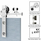 4-16ft Sliding Barn Door Hardware Kit Stainless Steel Track Closet For Wood Door