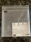 Stampin Up Festive Paper Piercing 5 Sheets Hearts Frames   Scrapbooking Cards