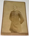 Rare Antique American Id d Military Officer Col  Shoeffel Cabinet Photo  Ny 1891