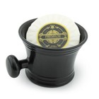 Complete Barber Shaving Set Straight Razor cut Throat   Pure Black Badger Brush