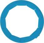Suucarer Adjustable Pie Crust Shield Silicone Protector  Large  Blue