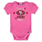 Baby Bodysuit 3 Pack Short Sleeve 18 Months Nfl Team Color Gerber Girls