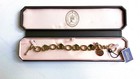 Juicy Couture Royal Couture Heart Charm Bracelet Gold Nib