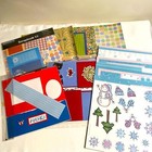 Scrapbook Kit  Paper Packs  Christmas  All Occasion  America