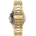 Fossil Fenmore Mens Gold Multifunction Watch  Black Dial Date  Stainless Steel