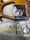 Lyre Harp Mahogany 16 Strings Rounded Edge W  Tuning Wrench   String Pick Kit