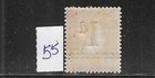 St  Vincent Scott  55 1885 Surcharge 1p On 2 1 2d On 1p   lake   Mint Hinged