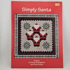 Christmas Quilts Lot Of 2 Books Santa Designs Patterns Techniques Sewing Crafts