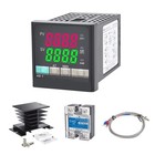 Pid Temperature Controller Kit - Ac 100-240v  Ssr 40da Relay  K Type Sensor  Hea