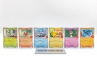 6 Card Pikachu 020 m-p Mcdonald s Promo 2025 Complete Set Pokemon Card Japanese