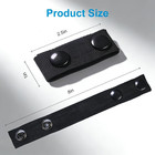 6 Pack  Belt Keepers For Duty Belt  1in Wide Belt Loop Keeper  Fits Belts Within