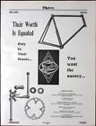 1896 Fowler Cycle Manufacturing Co Chicago Antique Bicycle Dealer Print Ad