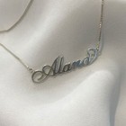 Personalized Name Necklace 925 Sterling Silver Choose Any Name