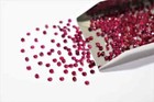 100 Pcs Natural Red Ruby Round Cut 2 Mm Loose Gemstone Idgl Certified Rg553