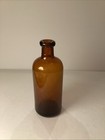 Antique Amber Glass Apothecary Bottle
