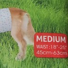 Pet Soft Dog Wraps Doggie Disposable Diapers Male Wrap Dog Diaper -12 Pack M