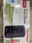 Cyberpower Ec650lcd 650va 390w Ups 8-outlet Lcd Eco 526j Usb 120v