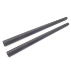 2pcs 22mm Diameter Carbon Fiber Tube 22x400mm 1mm Wall Plain Weave Matte Finish