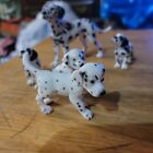 Dalmatian Dog Family Figures By Schleich    Lot Of 5
