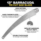 Barracuda Tri-cut Saw Blade By Jameson Delivers Smooth  Efficient Arborist Cuts 
