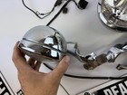 Harley 41mm Front Fork Clamp-on Passing Lamps Spot Lights Fxst Fxdwg