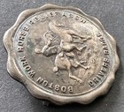 1914 Boston Work Horse Relief Association  Drivers Badge  Named