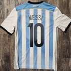 2014 Adidas Argentina Home Soccer Jersey Lionel Messi Kids Xl World Cup Brazil