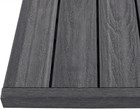 Newtechwood Quick Deck Composite Deck Tile Straight Trim Argentinian Silver Gray