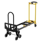 3-in-1 Heavy Duty Stair Climbing Convertible Hand Truck Dolly Cart  800 Lbs