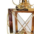 Vintage Antique Brass Miner Oil Lamp Light Brass Ship Minor Lamp Lantern Nautica