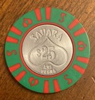 Sahara Casino Las Vegas Nevada  25 Vintage Casino   Poker Chip