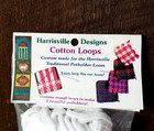 Harrisville Designs Friendly White Potholder Loom Weaving Loops For 2 Potholders