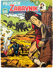 1971 Stone Age Politikin Zabavnik Yugoslavian Magazine Cover Only Mammoths E7