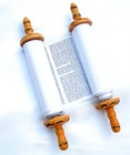 Judaica Sefer Torah Scroll Book Hebrew Bible Judaica Israel 19 Cm 7 5inch
