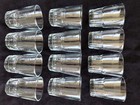 12 Shot Glasses Glass Barware Shots Vodka Tequila 2 Oz Dozen Doz Lot 12