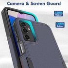 For Samsung Galaxy A15 5g Case Heavy-duty Tough Dual Layer Cover  tempered Glass