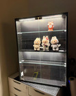 Car Display Case 1 24 Diecast Model Led Light Minifigures Nascar Wall Cabinet