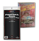  pack Of 100  Bcw Paperback Book Bags 2 Mil Poly 5  X 7 3 8  Archival Safe
