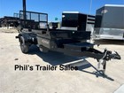 2025 Norstar 5x10 Utility Trailer Mini Dump Trailer Gate