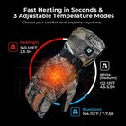 Arris Heated Hunting Gloves For Men   Women     Rechargeable Electric Winter Glove
