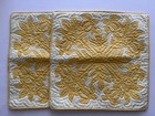 Hawaiian Quilt 2 Pillow Cases Cushion Covers 100  Hand Quilted hand Appliqued