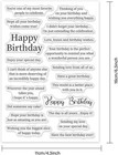 Happy Birthday Clear Stamps Birthday Sentiment Silicone Stamps For Cards Making